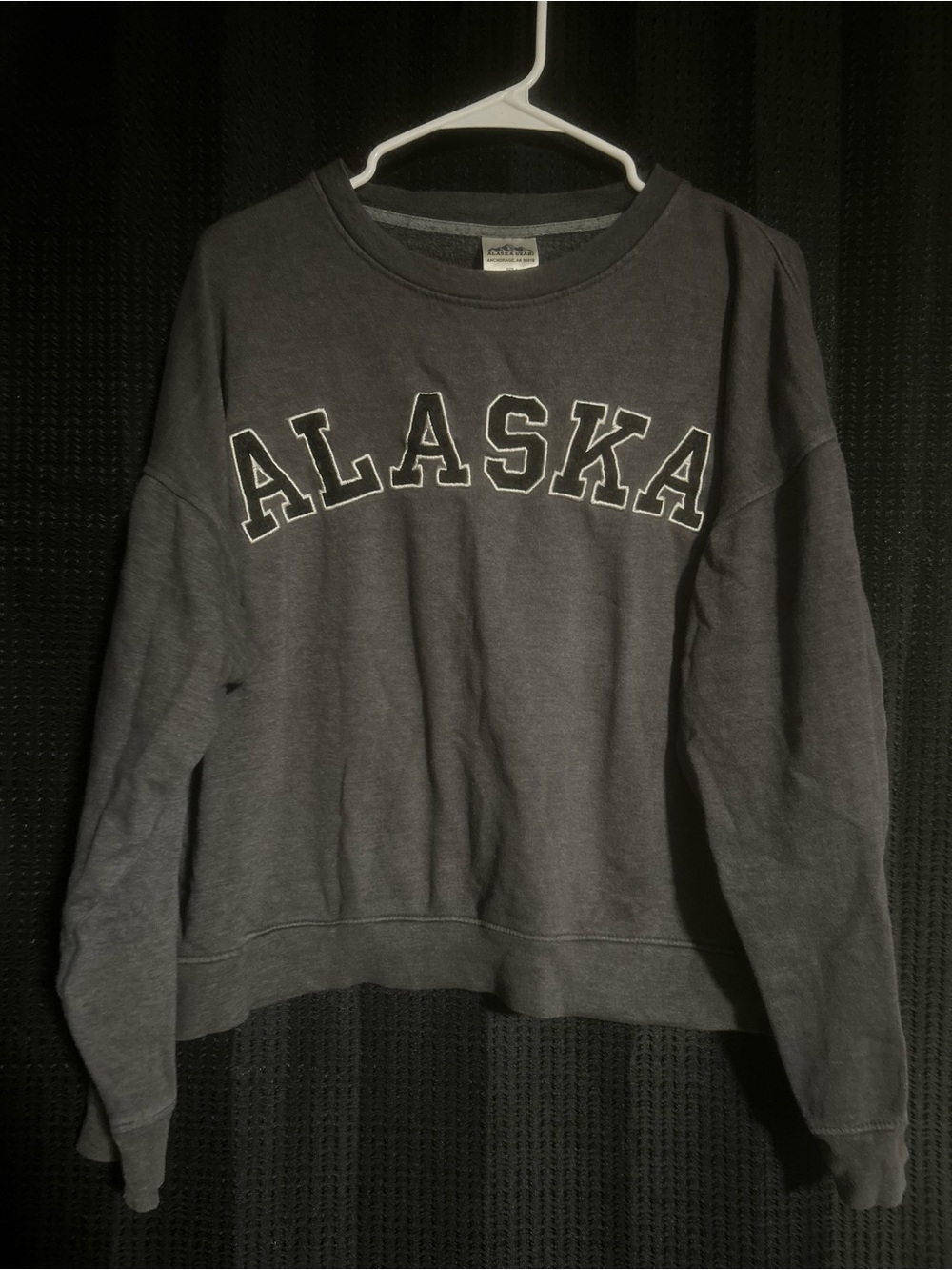 ALASKA Crewneck Sweatshirt - Dark Gray